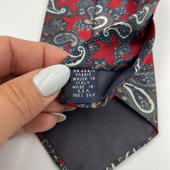 VINTAGE DiMitri New York Milano tie Italian silk - Picture 5 of 7